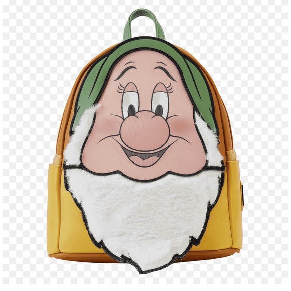 Loungefly Handbags - Loungefly Bashful Mini Backpack Disney Snow White Yellow NWT WDBK3140